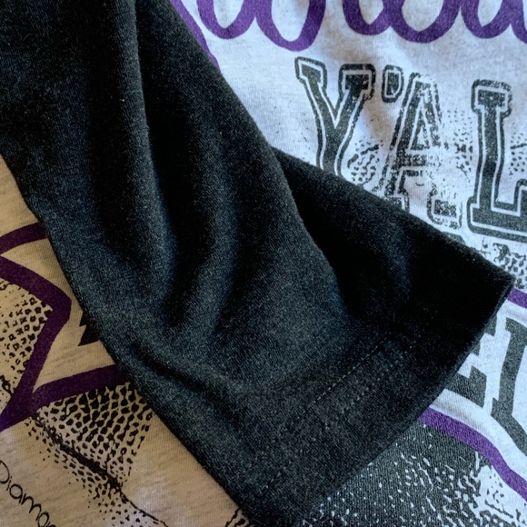 We Love Our Hometown Football Y’ALL #GAMEDAY Diamond Diva Design Tee Shirt Small - Picture 6 of 7